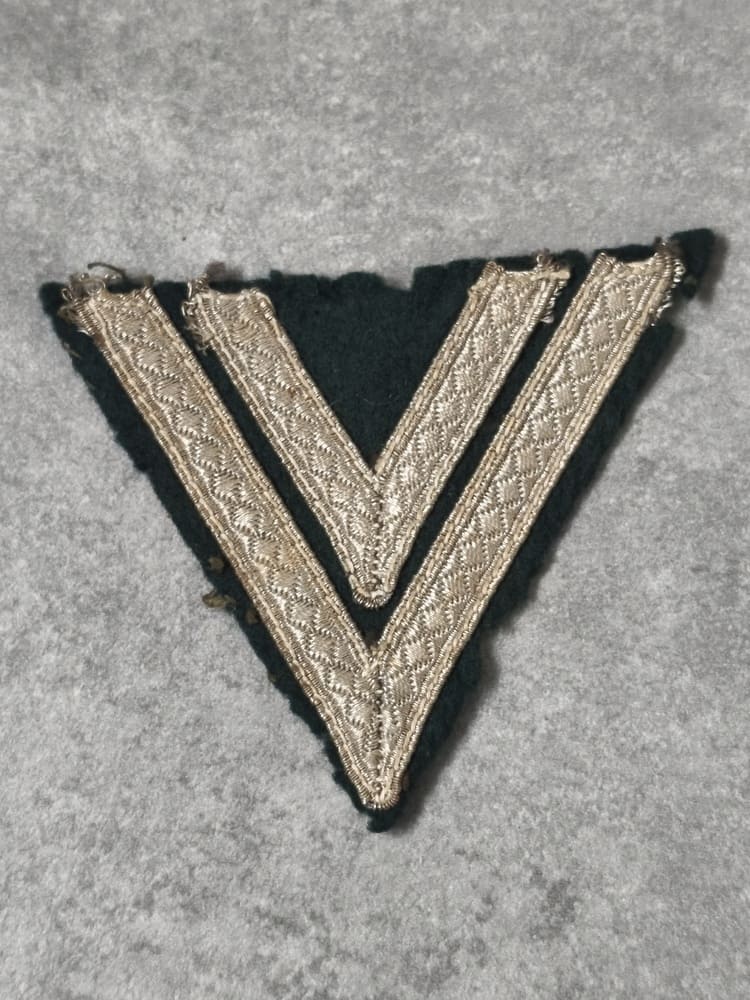 German Rank Insignia, Obergefreiter, WWII